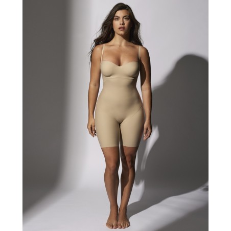 BODY CON GAMBE SENZA CUCITURE SELMARK 10856