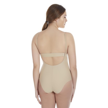 BODY CON SCOLLATURA SUL DAVANTI E SUL RETRO SELMARK 10896