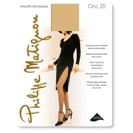 Collant Philippe Matignon Oro 20 den