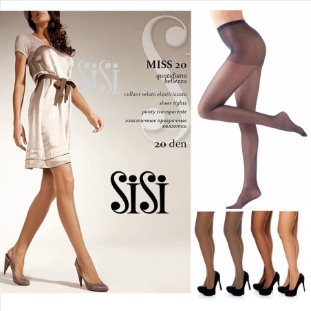 Collant Sisi Miss 20 velato setificato