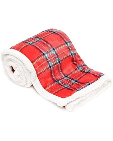 PLAID SCOZZESE MASTRO BIANCO